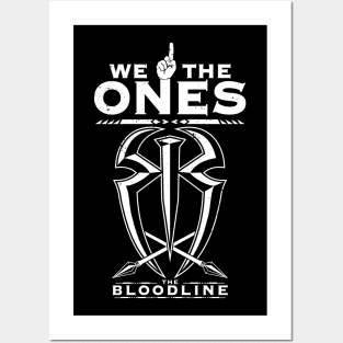 the bloodline logo roman reigns Posters and Art